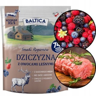 BALTICA SMAKI REGIONÓW Dziczyzna z owocami leśnymi XS/S 1kg