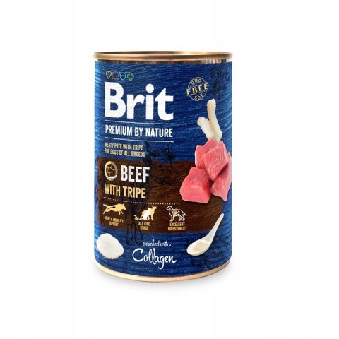 BRIT PREMIUM BY NATURE 400G BEEF&TRIPLES