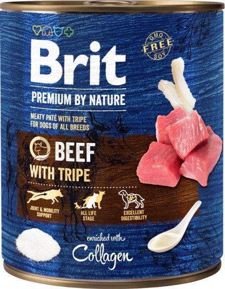 BRIT PREMIUM BY NATURE 800G BEEF&TRIPLES