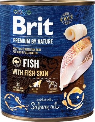BRIT PREMIUM BY NATURE 800G FISH&FISH SKIN