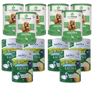 Baltica Kaczka z gruszką VetPrime Monobiałkowa Kaczka 12x400g