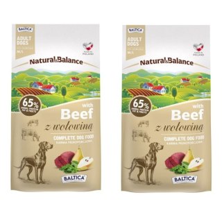 Baltica Wołowina M/L 2X3kg karma dla psa sucha Natural Balance