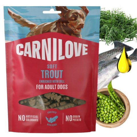 CARNILOVE Soft Snack TROUT 200g
