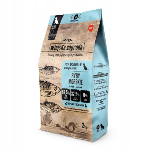 Country of Animals Dog Dry Food Marine Fish 2kg