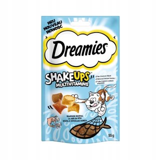 MARS Dreamies ShakeUps Multi Seafood festival 55g (6) NEW