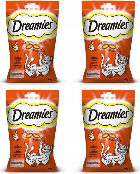 MARS Dreamies kurczak 60g (6) pomarańczowe