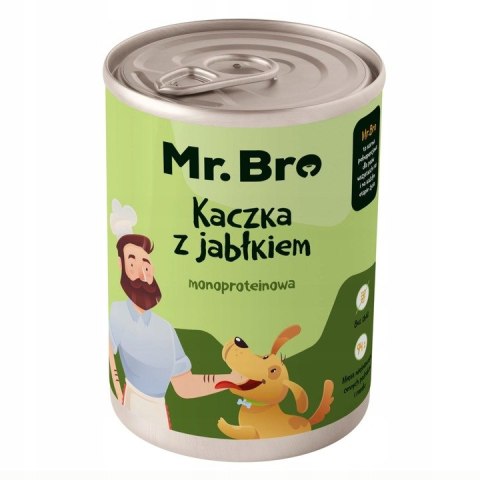 Mr. Bro Zestaw Monoproteinowych karm 6x800 Mix konina dorsz jagnięcina