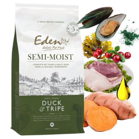 Na wagę Eden Kaczka i Żołądki 1kg Semi Moist półmiękka