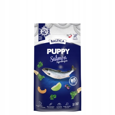 PAKIET BALTICA PUPPY Salmon Hypoallergenica z łososia szczenięta 2X3kg