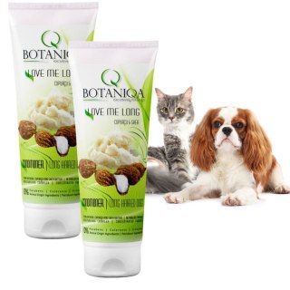 PAKIET Botaniqa Love Me Long Odżywka 2X250ml odżywka dla psów długowłosych