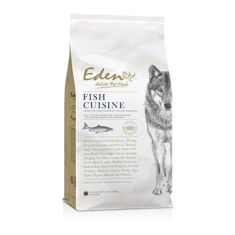 PAKIET Karma Eden Fish Cuisine + VETPRIME PURE SALMON Rasy Małe XS S 2X2kg