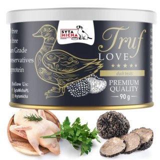Syta Micha TrufLove smaczki dla psa z kaczką 90g Kaczka