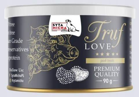 Syta Micha TrufLove smaczki dla psa z wieprzowiną 90 g wieprzowina