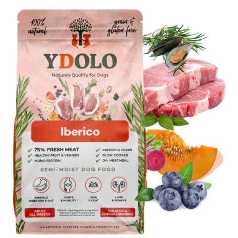 YDOLO Iberico - wieprzowina Iberico - karma półwilgotna dla psa 10kg