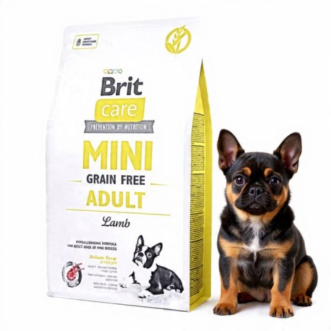 BRIT CARE DOG MINI GRAIN-FREE ADULT LAMB jagnięcina 2kg