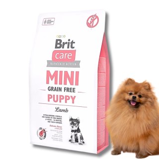 BRIT CARE DOG MINI GRAIN-FREE PUPPY LAMB 2KG
