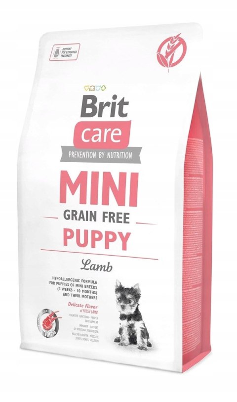 BRIT CARE DOG MINI GRAIN-FREE PUPPY LAMB 2KG