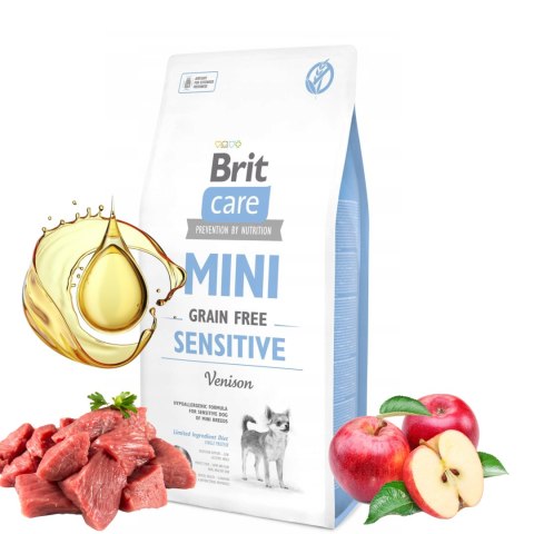 BRIT CARE DOG MINI GRAIN-FREE SENSITIVE 2kg