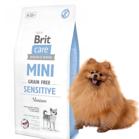 BRIT CARE DOG MINI GRAIN-FREE SENSITIVE 2kg