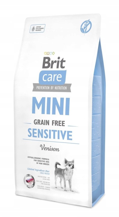 BRIT CARE DOG MINI GRAIN-FREE SENSITIVE 2kg