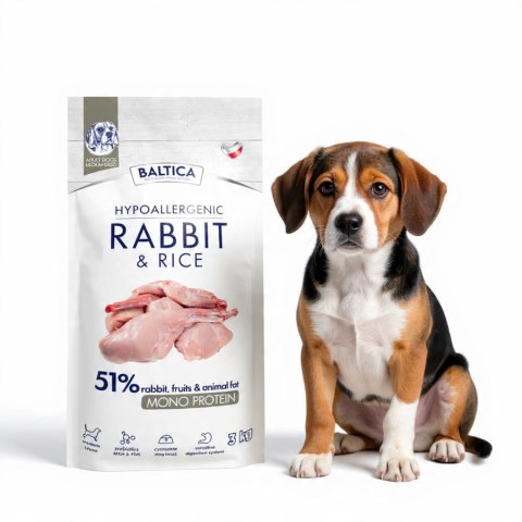 Baltica Adult Rabbit&Rice M 2X3kg zestaw dla alergika KRÓLIK