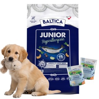 Baltica Junior Hypoallergenic 12kg Karma dla juniora z łososiem duże rasy