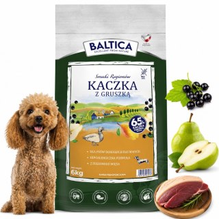 Baltica Smaki Regionów ADULT Kaczka z gruszką XS/S 6kg