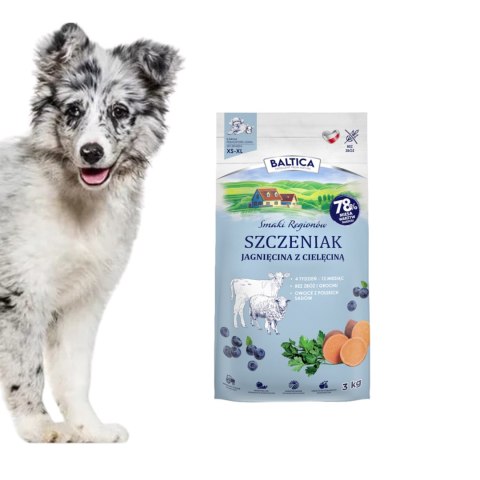 Baltica Szczeniak Jagnięcina z cielęciną S/XL 6kg puppy