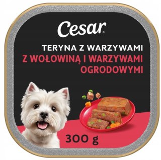 Cesar mokra karma wołowina z warzywami ogrodowymi 300g