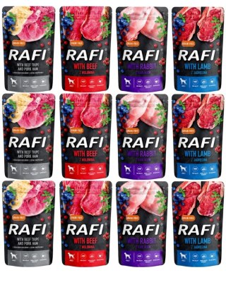 DOLINA NOTECI RAFI SASZETKI PREMIUM MIX 12x500g
