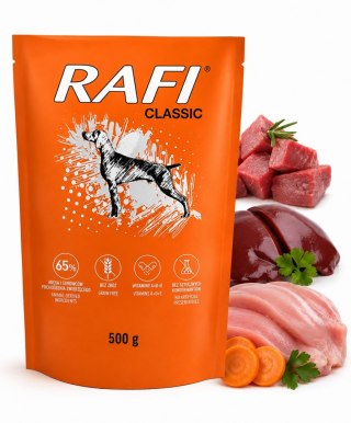 Dolina Noteci Rafi Classic 500g bezzbożowa karma mokra dla psa