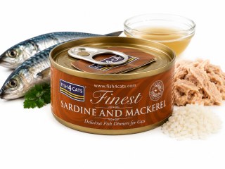 Finest Fish4Cats SARDINE & MACKEREL Sardynka z Makrelą 70 g
