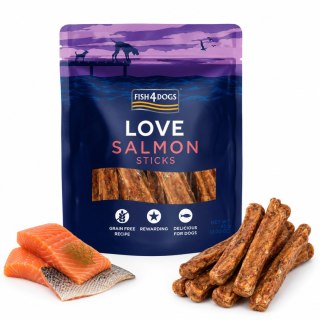 Fish4Dogs Love Salmon Sticks 85g rybne przysmaki dla alergika