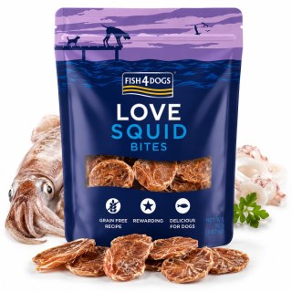Fish4Dogs Squid Bites - Przysmak z Kalmarów 80g smaczki dla psa