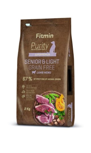 Fitmin Purity GF Senior & Light Lamb karma dla psów 2 kg