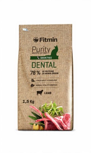 Fitmin cat Purity Dental - 1,5 kg