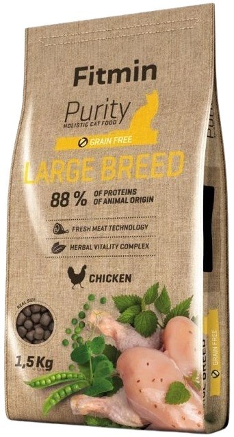 Fitmin cat Purity Large Breed - 1,5 kg