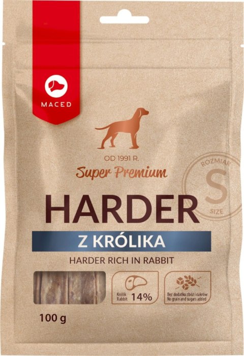 MACED HARDER WOŁOWY Z KRÓLIKIEM - ROZMIAR S 100 G