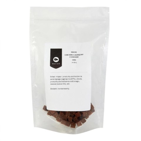 MACED SM CUBE MINI Z JAGNIĘCINY Z KOKOSEM 100 G