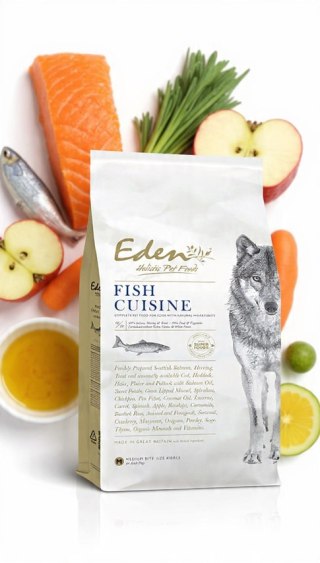 NA WAGE EDEN Fish Cuisine 2kg Bezzbożowa Sucha Karma dla Psa Ryba
