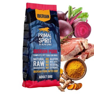 NA WAGĘ Primal Spirit Karma Półmiękka dla psa Iberian 1kg bez kurczaka