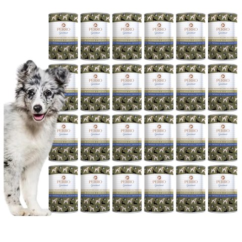 PERRO KANGUR Z DYNIĄ 24X400 Hypoalergiczna karma dla alergika