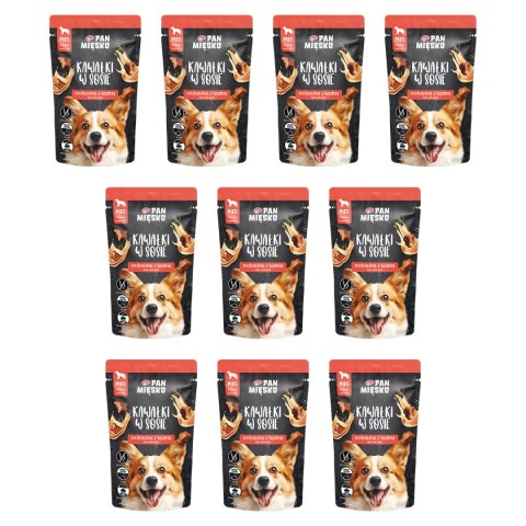 Pan Mięsko saszetka Wołowina z koziną (dorosły) 10x150 g