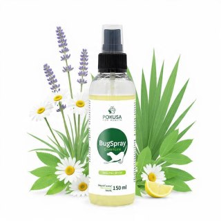 Pokusa BugSpray NATURALNY Spray Spacerowy 150ml ochrona przeciwkleszczowa