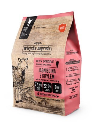 Wiejska Zagroda Zestaw karm suchych dla kota 2x0,4kg ( 0,8kg )