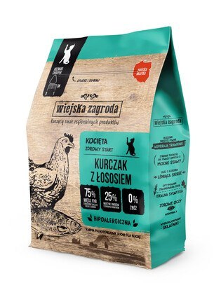 Wiejska Zagroda Zestaw karm suchych dla kota 3x0,4kg ( 1,2kg )