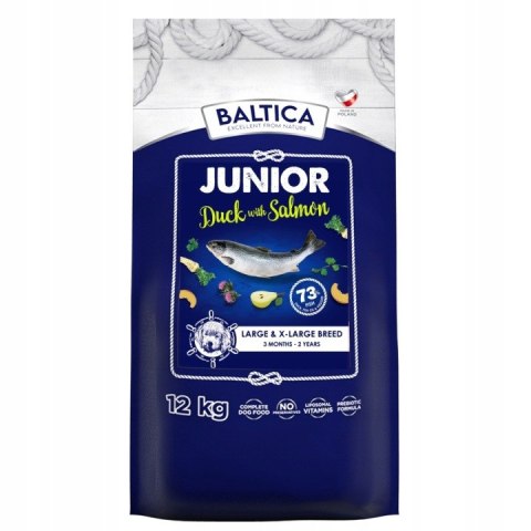 ZESTAW BALTICA EXCELLENR JUNIOR DUCK & SALMON 2X12KG Karma dla szczeniąt