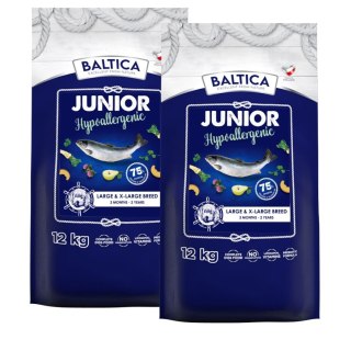 ZESTAW Baltica Excellent Junior Hypoallergenic LARGE 2X12kg
