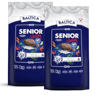 ZESTAW Baltica Senior Vitality 2X12kg Duże i średnie psy 8+