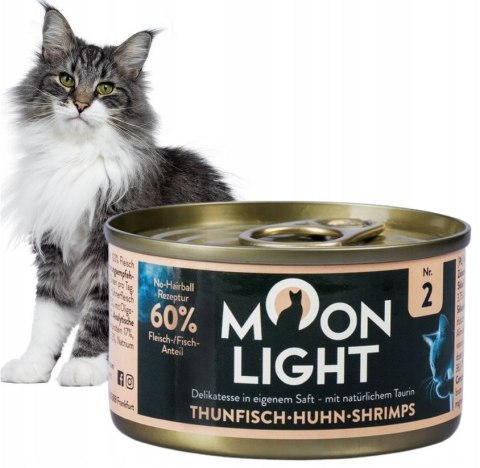 ZESTAW Moonlight Dinner Nr 2 Tuńczyk Kurczak Krewetki 12x80 g